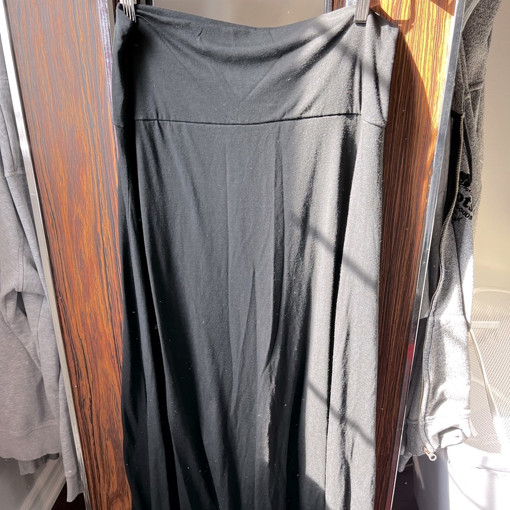 High Waisted Maxi Skirt